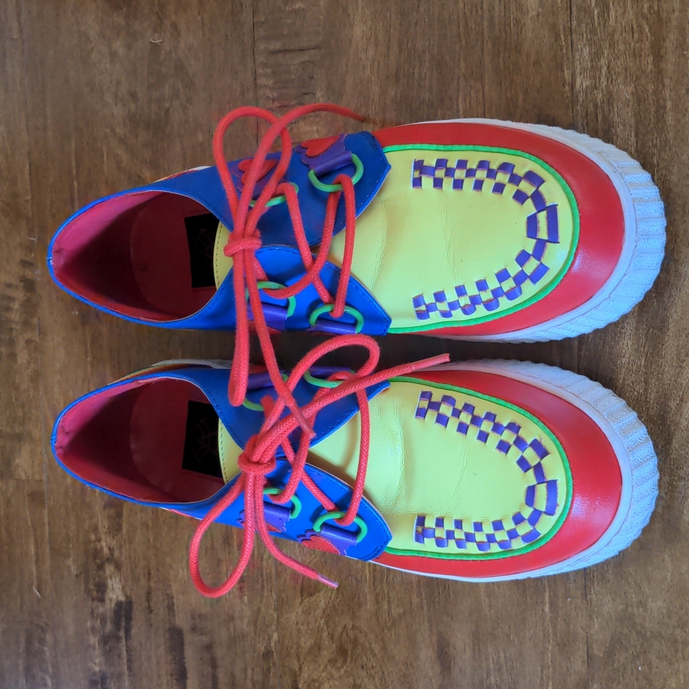 Strange Cvlt Platform Shoes Size 9